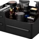 Mens Countertop Organizer for Cologne: Vanity Organizer With Drawers, Bathroom Counter Organizer for Razor, Shaving Lotion, Skincare, Deodorant, Perfume Perfect for Bathroom & Bedroom Storage