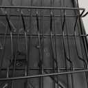 Large Dish Drying Rack,Extendable Dish Rack with Cutlery Holder, Anti-Rust Black Dish Racks for Kitchen Counter,Dish Drainers for Kitchen Sink,Over The Sink Drying Rack Kitchen