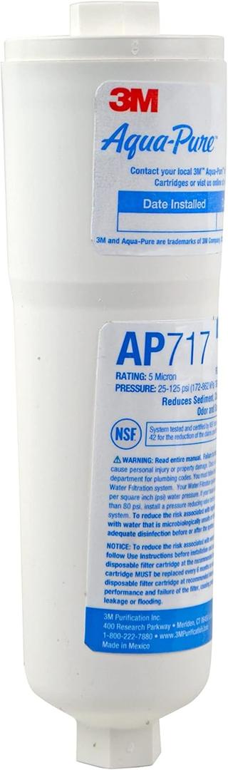 2 x 3M Aqua-Pure AP717 Inline Water Filter System