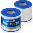 Spa Filter Replacement for Bullfrog Spas A R X Series Hot Tubs (2 Pack), Replaces Pleatco PBF40 PBF40M, Wellspring 10-00282 Coreless 30, Compatible with A5LA9L, R5LR8L, X5LX8L