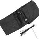 Hemoton Shade Fence Net High-Density Privacy Mesh Screen for Balcony Garden Terrace