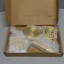 Therwen 20 Pcs Metal Table Numbers 1-20 Table Numbers for Wedding Reception 12 Inch Stainless Steel Party Desk Figure with Sturdy Holder Base for Banquet Wedding Party Event Catering(Gold)