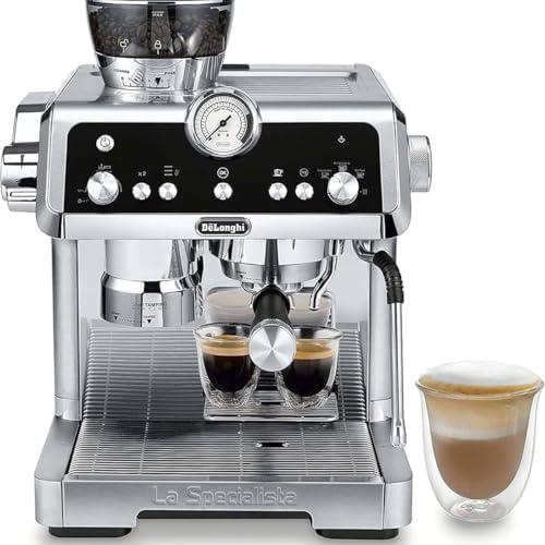 De'Longhi EC9355M La Specialista Prestigio Espresso Machine , 1.3L, Stainless Steel,Silver