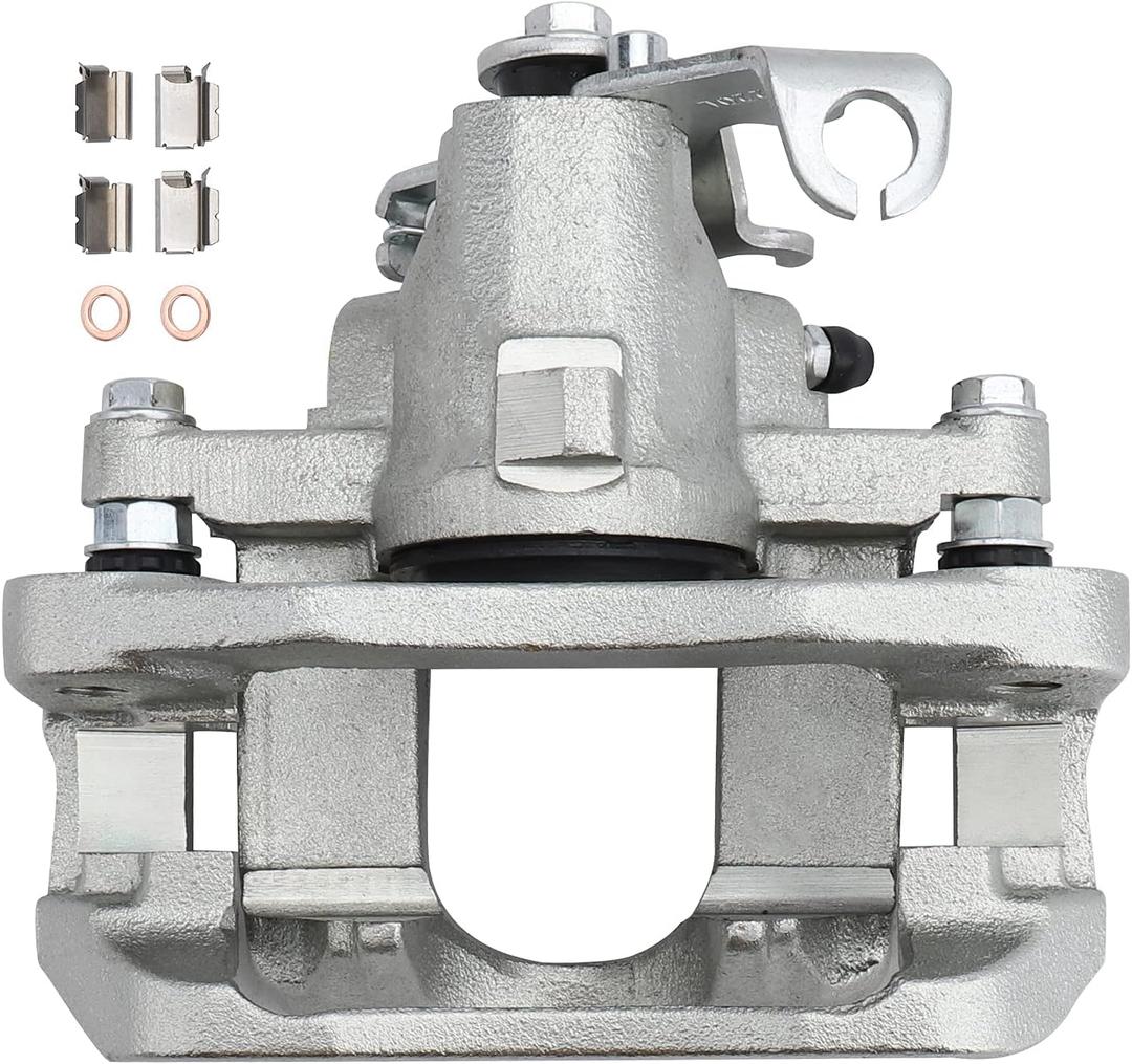 MAYASAF 18B5081 Rear Left Driver Side Disc Brake Caliper for Dodge Grand Caravan 2008-12, for Chrysler Town & Country 2008-12, for Ram C/V 2012, for VW Routan 2009-12
