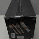 Supernal 100 Pack Rose Gold Plastic Silverware, Wrapped Silverware Set Disposable, Wrapped Plastic Cutlery Set with Napkin, Rose Gold Disposable Cutlery Set for Wedding, Party, Birthday