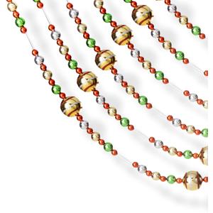 Klikel Christmas Acrylic Gold Garland 10 Feet Long