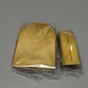 AceOrbit Gold Wedding Table Numbers 1-20 with Stands 5" x 7" Gold Acrylic Wedding Signs with Holder Mirrored Arch Numbered Signage Double Sided Tabletop Reception Sign for Anniversary, Event Decor