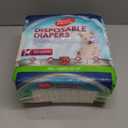 Simple Solution Dog Diapers Female, Dog Diapers, Potty Training, Super Absorbent, Breathable, Wetness Indicator for Urination, 2237 Inch Waist, (XXL, 30ct)