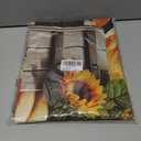 71x43 Inchs Happy Fall Banner Autumn Sunflower Pumpkin Backdrop Outdoor Indoor Decorations Fall Thanksgiving Truck Banner Baby Shower Background Photo Booth Props Party Supplies