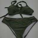 Blooming Jelly Women 2 Piece Bikini Set Sexy Mesh Swimsuit Push Up Bathing Suit Cheeky Swim Suits Swimwear 2025 XL