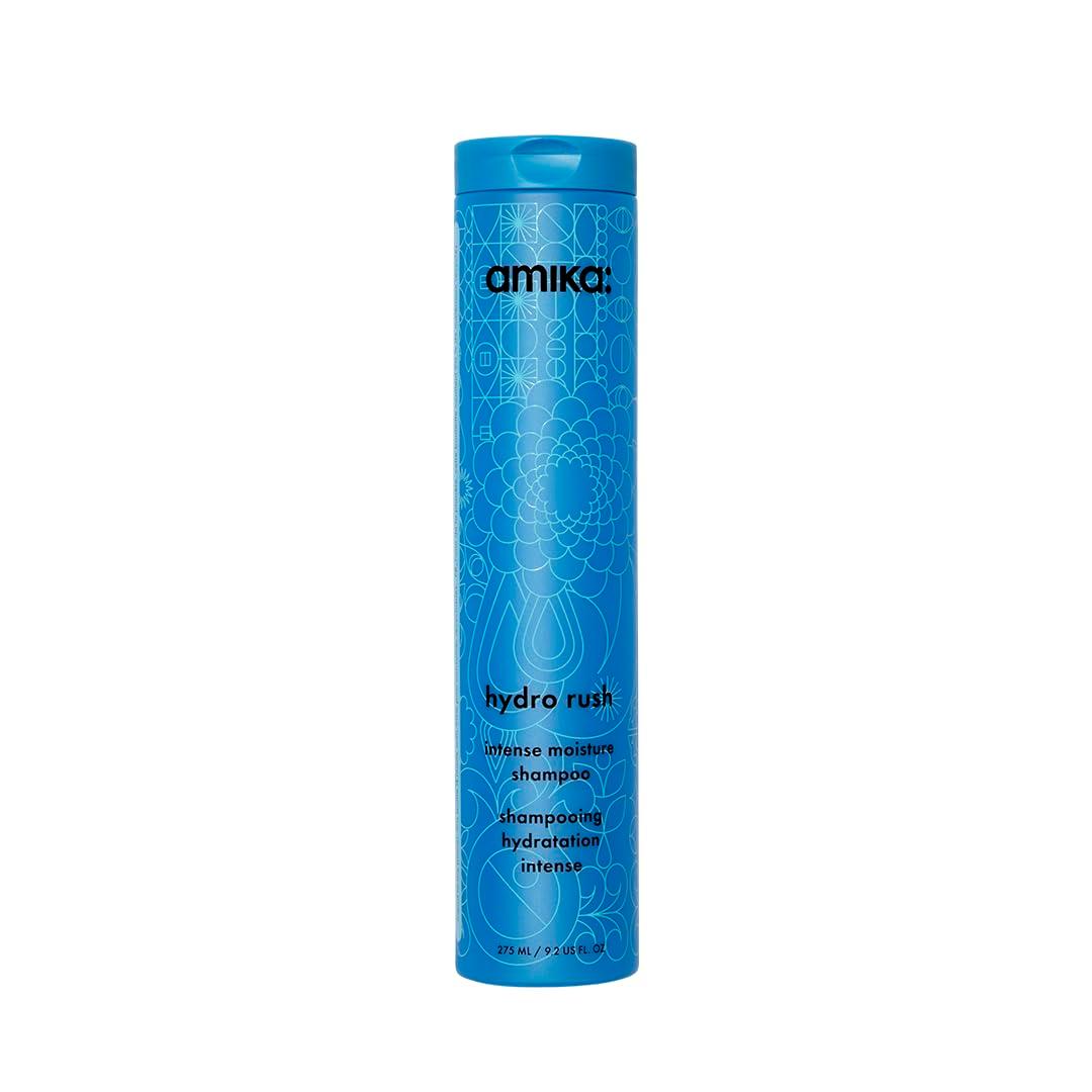 amika hydro rush intense moisture shampoo with hyaluronic acid