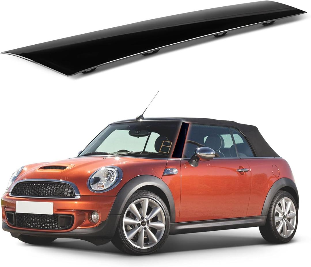A-Premium A Pillar Windshield Post Trim Compatible with Mini Cooper R55 R56 R57 Series 2007-2015, Front Left Driver Side