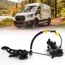 Front Left Door Lock Latch Actuator Cable Compatible with 2015-2023 Ford Transit-150 Transit-250 Transit-350 Transit-350 HD V6 3.5L - Replace CK4Z61219A65C CK4Z61219A65E Driver Side Lock Latch