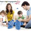 Elephant Stuffed Animals Plush Toy for Baby Girls Boys, 9.84inch Blue Stuffed Elephant Plush Gifts for Birthday