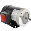 1.5HP Electric Motor 1750 RPM General Purpose Three Phase Motor 5/8" Shaft Diameter 4 Pole 56C TEFC 60HZ 230/460V