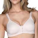 Vanity Fair Women's Bra with 2-Way Convertible Straps, Body Caress Full Coverage, Lightly Lined Cups up to DD, Size: 36B