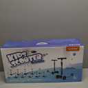 Besrey Kick Scooter for Kids Ages 3-10, 3-Wheel Folding Scooter with Adjustable Height, LED Light Wheels, Extra Wide Deck for Outdoor Activities (Black)