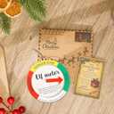 7 x Naughty Christmas Ornaments 2025, Elf Meter Ornament, Funny Naughty or Nice Christmas Elf Decoration, Hilarious, Cute Ornaments for Kids, Family Christmas Tree Decor, Santa Helper Meter (Nelxi-244)