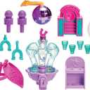 Wild Manes Horse Toys Perla's Clubhouse Trailer Playset with Perla Horse Doll Figure, with Over 25 Interactive Features