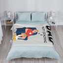 Funny Birthday Gifts for Dad Husband, Humor Dads Gifts from Daughter Son, Cozy Reviewing The Game Plan Design for Couch, Super Soft Throws Blanket for Couch Bed, Lounge and Napping, 60"x50"