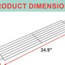 7513 88719 Grill Warming Rack for Weber Genesis 1000-5500, Genesis Silver B/C, Gold B/C Grill Parts, 80633 Stainless Steel Rack for Weber 900, Spirit 700, Platinum I & ll Grill, 24.9"x 4.7"