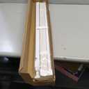 LazBlinds No Tools No Drill 1" Vinyl Mini Blinds, Cordless Blinds for Windows, Light Filtering Horizontal Window Blinds & Shades, 29" W x 72" H, White (Cordless-white)