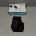 LEBHAR Rechargeable Electric Ankle Vibration Massage Joint Physiotherapy Instrument (Black)