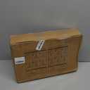 DIDROOM 10 Pack Dessert Table Display Set - 4 x Three-Tier Square Cupcake Stands and 6 x Serving Trays, Elegant Tableware for Cakes, Cupcakes, Pastries, and Snacks, Perfect for Parties (White)