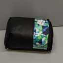 Boys Waterproof Ski Jacket Fleece Lined Warm Winter Snow Coat Hooded Winter Jacket for Kids (13-14, Green Geometry)