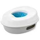 Skip Hop Go Time Multi-Stage 3 in 1 Potty Seat, White/Grey