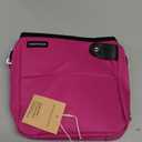 MYBAGZING Crochet Hook Case Empty - Crochet Hook Organizer Stand Up Unique Design -Corchet Organizer - for Knitting & Crochet Supplies(Case Only) (Fits up to 7 inches, Pink)