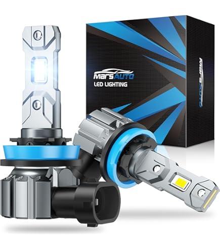 AUIMSOCO Upgraded 9005 H11 Light Bulbs Compatible for Ford Transit 150 250 350(2015 2016 2017 2018 2019), High & Low Beam Lights Set, 6500K White, Plug & Play, Pack of 2