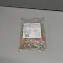 Sour Gummy Bears, 1 Pound Bulk Bag, Orange, Purple & Green, Trick-Or-Treat Party Bag Fillers (EXP 10/07/26)