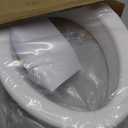 Carex Toilet Seat Riser, Elongated Raised Toilet Seat Adds 3.5 inches to Toilet Height, for Assistance Bending or Sitting, 300 Pound Weight Capacity Toilet Riser