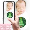 6 x Hadley Designs 20 Monthly Milestone Stickers for Baby Boy or Girl, Monthly Markers for Newborn Photos, Cute Month Labels for Growth Tracking, Gender Reveal or Shower Gift (Rustic)