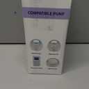 GOTOCUT 4PCS 18mm Breast Pump Flanges, Compatible with Spectra S1/S2/9Plus/Synergy Gold, Motif Luna, Wide-Mouth Bottle Fit, Breast Pump Accessories