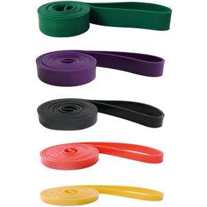 Resistance Bands, Pull Up Assist Bands - Workout Bands, Eexercise Bands, Long Resistance Bands Set for Working Out, Fitness, Training, Physical Therapy for Men Women