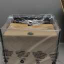 Beta Fish Tank, 2 Gallon Betta Fish Aquariums with Filter & Light, for Men, Fish Tanks for Kids & Starter, Black