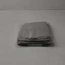 MISSLO 10" Gusseted Garment Bags for Hanging Clothes 50" Long Dress Bags for Closet Storage Dress Cover for Suits, Coats, 3 Packs, Grey