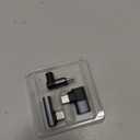 Basesailor USB C 90 Degree Adapter 3Pack,100W Right Angle Extender,Type C Male to USBC Female Connector,40Gbps USB4 Thunderbolt 4 3 Extension Converter for iPhone 17 17e 16,MacBook,Steam,Switch,Laptop