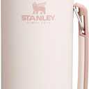 Stanley Classic Legendary Vacuum Bottle 1.5 qt | Wide Mouth with Leakproof Cup Lid | Keep Drinks Hot or Cold | Packable for Travel | Insulated Stainless Steel Thermos | BPA-Free | Rose Quartz