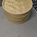 Joyce Chen 2-Tier Bamboo Steamer Baskets, 10-Inch