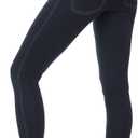 Nirlon Women's Jeggings High Waist Tummy Control Jean Leggings with Pockets for Women (8, Jeggings - 28" Inseam)