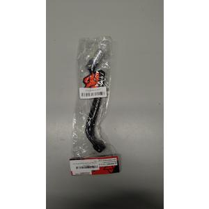 Tusk Folding Shift Lever Black/Silver Tip Compatible with Kawasaki KLR650 2022-2025/KLR650 Adventure ABS 2022-2025