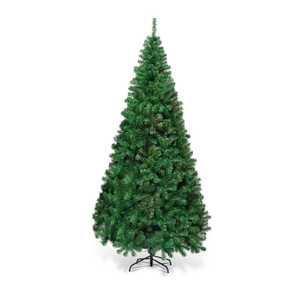 Artificial PVC Christmas Tree W/Stand Holiday Season Indoor Outdoor
