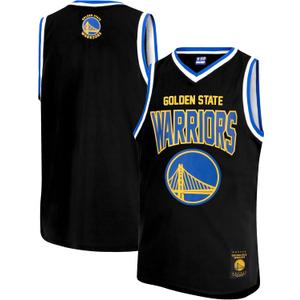 Ultra Game Youth NBA Official Standard Tank Top Mesh Sleeveless Muscle T-Shirt (18-20, Black)