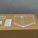 33 Inch Collapsible Travel Dog Crate for Medium Large Dogs, Portable Dog Crate 4-Door Foldable Soft Kennel with Durable Mesh Windows for Indoor & Outdoor Travel, with Storage Bag,Green