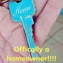 Hillman 5969704 Colorplus Traditional Key House & Office Blank Single Sided Universal Key - Blue & Silver Pack of 5