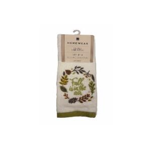 Homewear Embroidered Hand Towels - Fall Is in the Air, 2 Pack