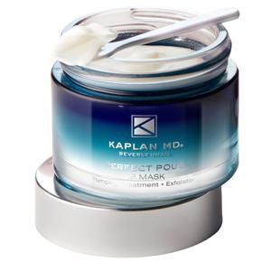 KAPLAN MD Perfect Pout Lip Mask - Collagen-Boosting Lip Treatment for Plumping & Exfoliating Dry Lips - Hydrating Repair Formula with Hyaluronic Acid, Fruit Enzymes & 22 Organic Extracts - 1.0 oz/30g KAPLAN MD Perfect Pout Lip Mask - Collagen-Boosting Lip Treatment for Plumping & Exfoliating Dry Lips - Hydrating Repair Formula with Hyaluronic Acid, Fruit Enzymes & 22 Organic Extracts - 1.0 oz/30g